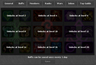 Guild buffs