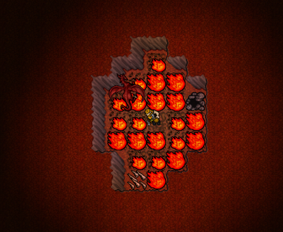 Dragon Lord with light effects