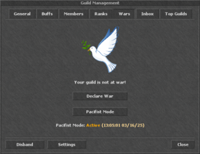 War controls